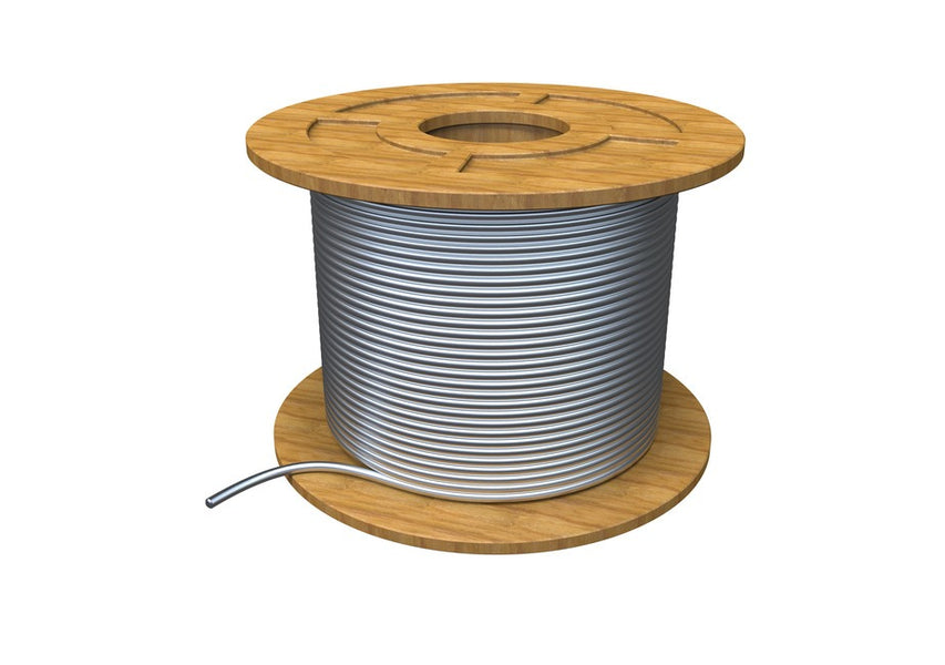 100 Metres of Galvanised Wire Rope Cable 7x7 Construction Pre